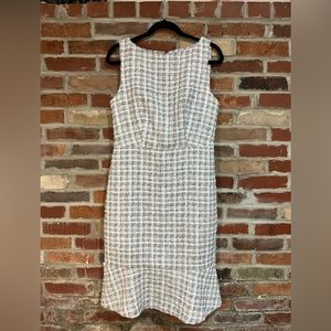 Ann Taylor Tweed Sheath Dress – Never Worn